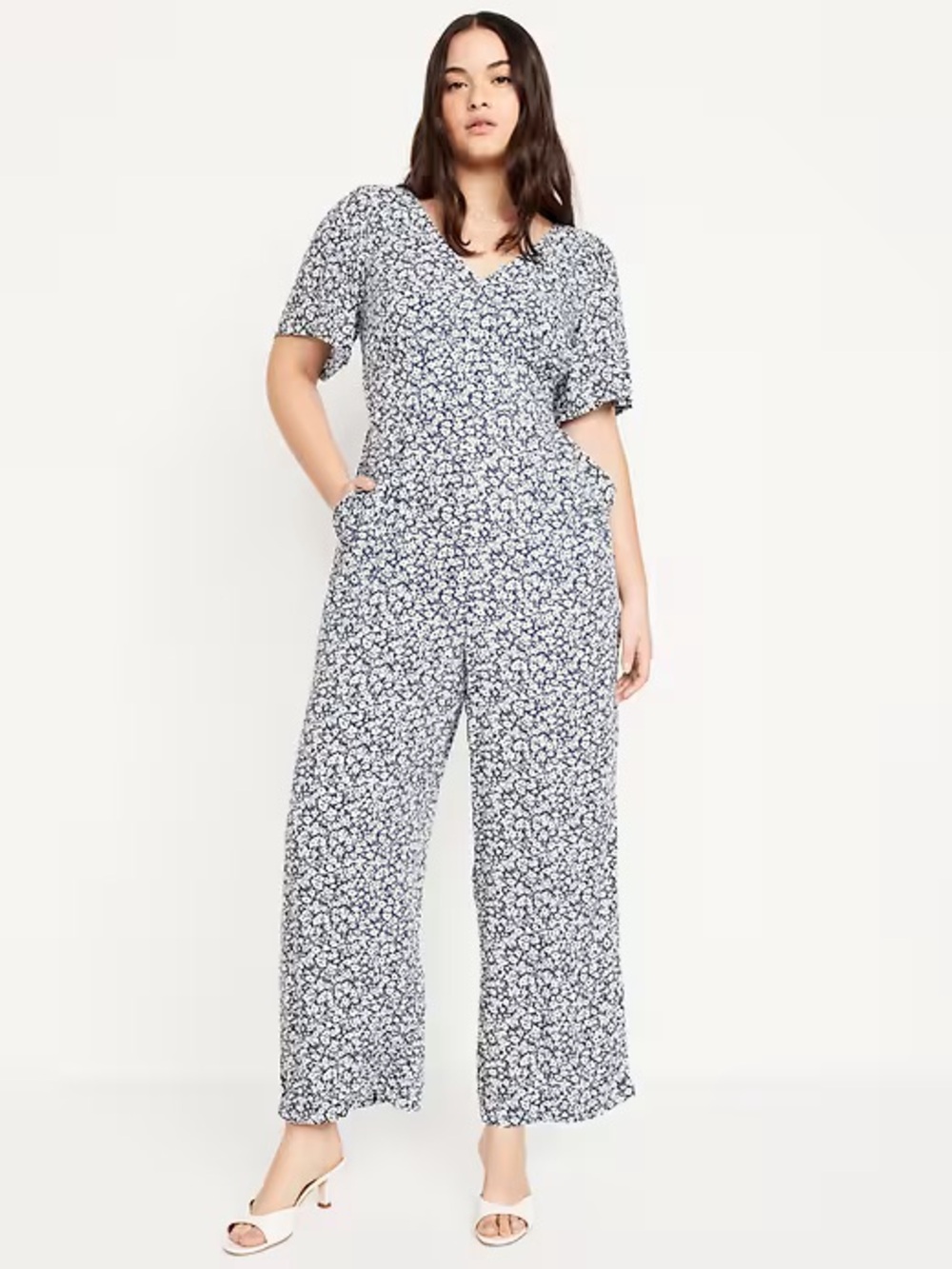 Old Navy waist defined jumpsuit
